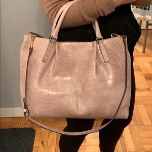 Genuine Italian Leather Top Handle Bag